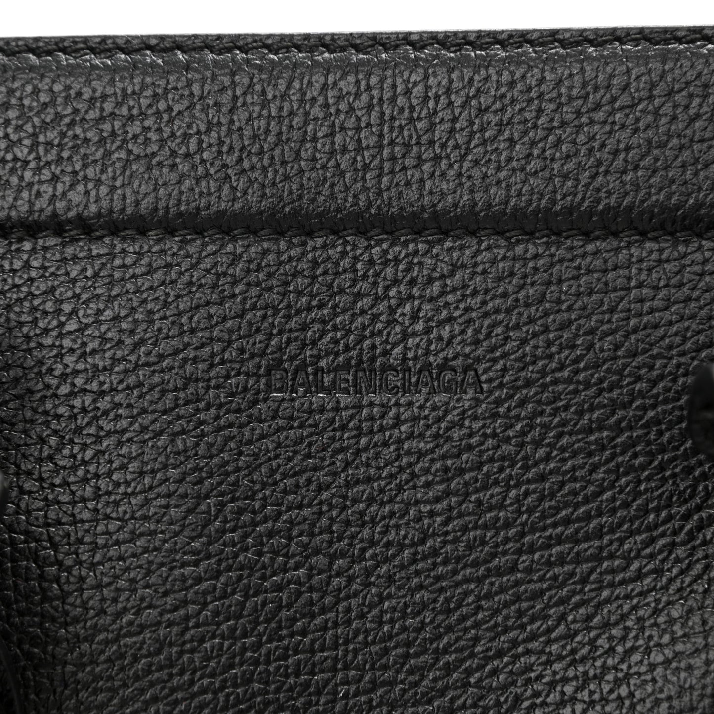 Grained Calfskin Monday Bowler S Black