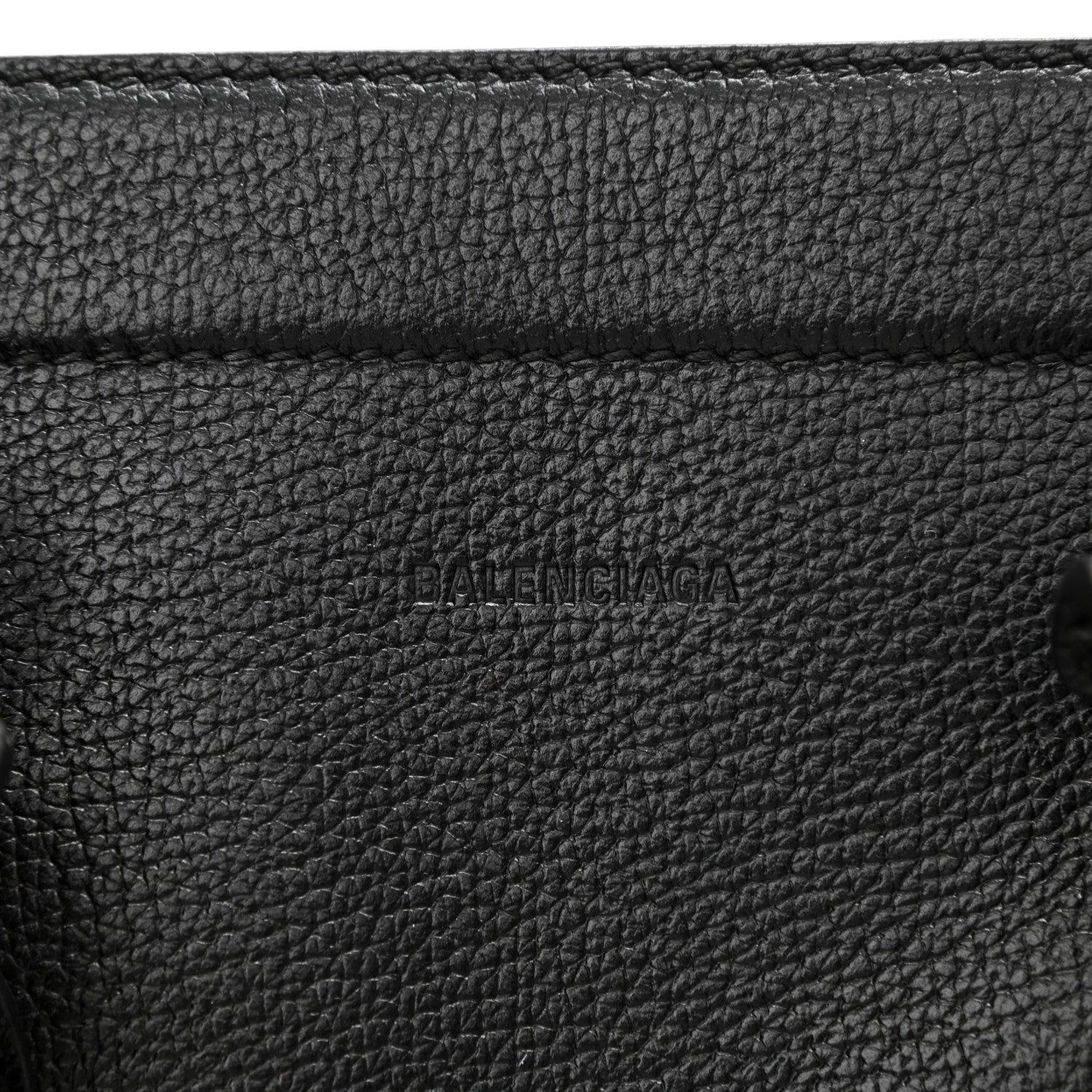Balenciaga Grained Calfskin Monday Bowler S Black 6 of 10