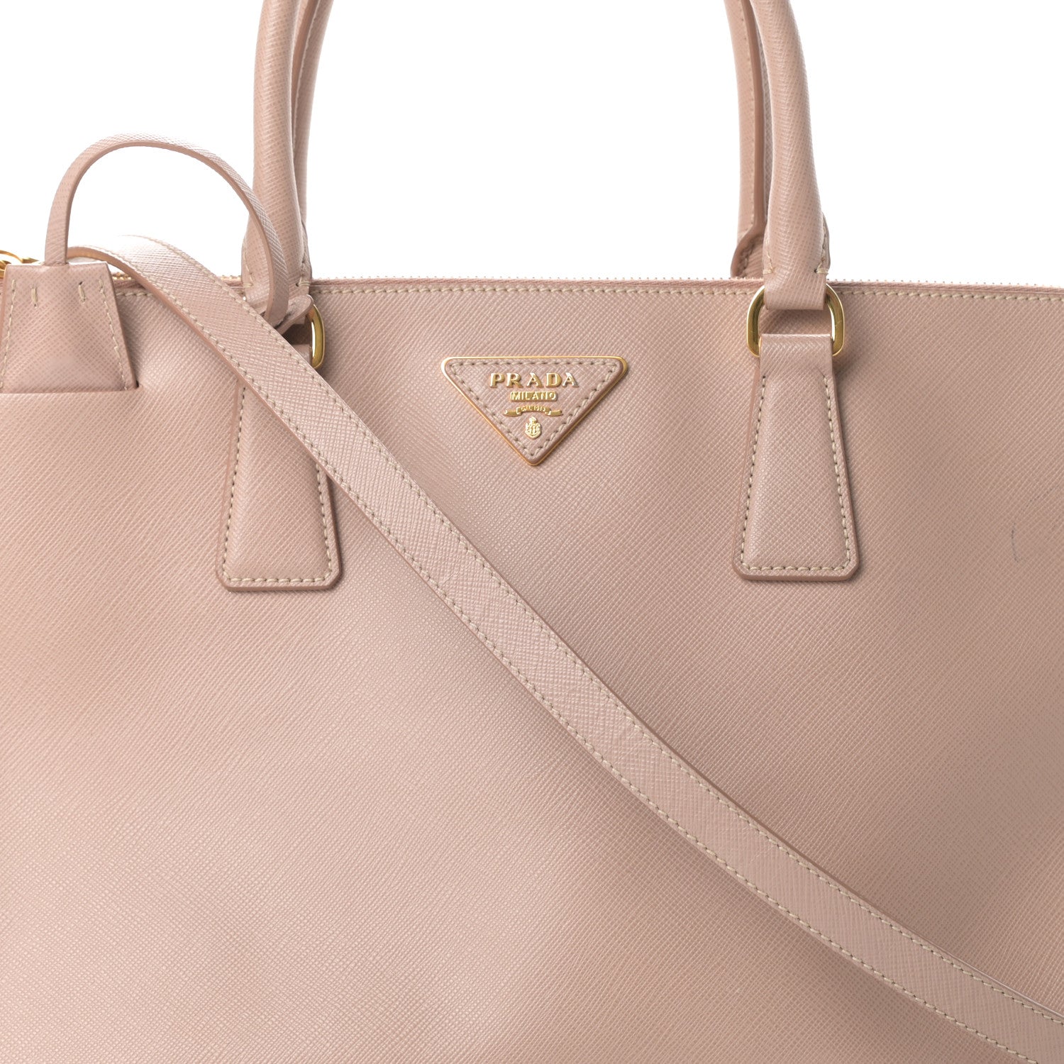 Prada Saffiano Medium Galleria Double Zip Tote Cammeo 11 of 19