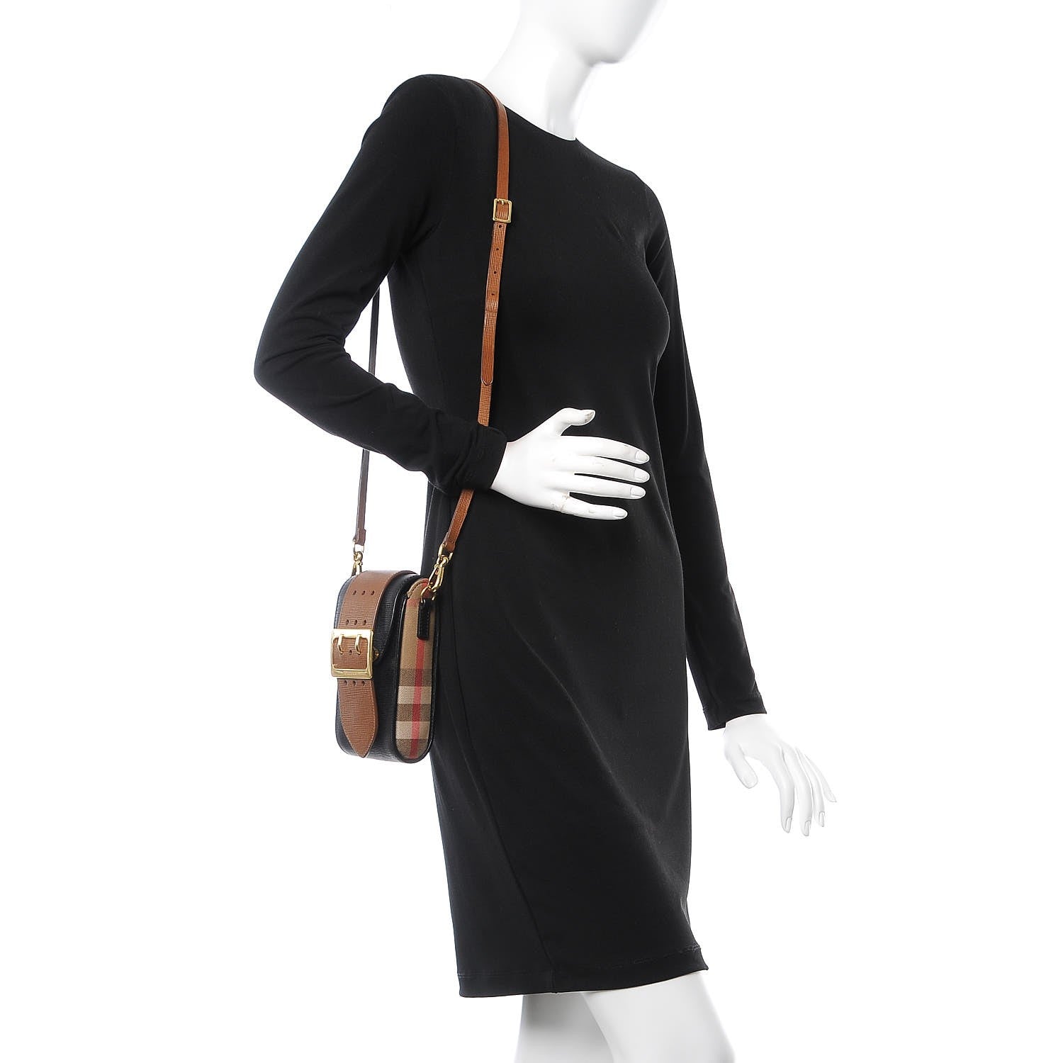 Burberry Prorsum Grainy Calfskin Oblong Belt Bag Black 4 of 8