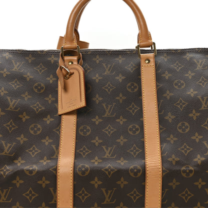 Louis Vuitton Monogram Keepall 55 8 of 10