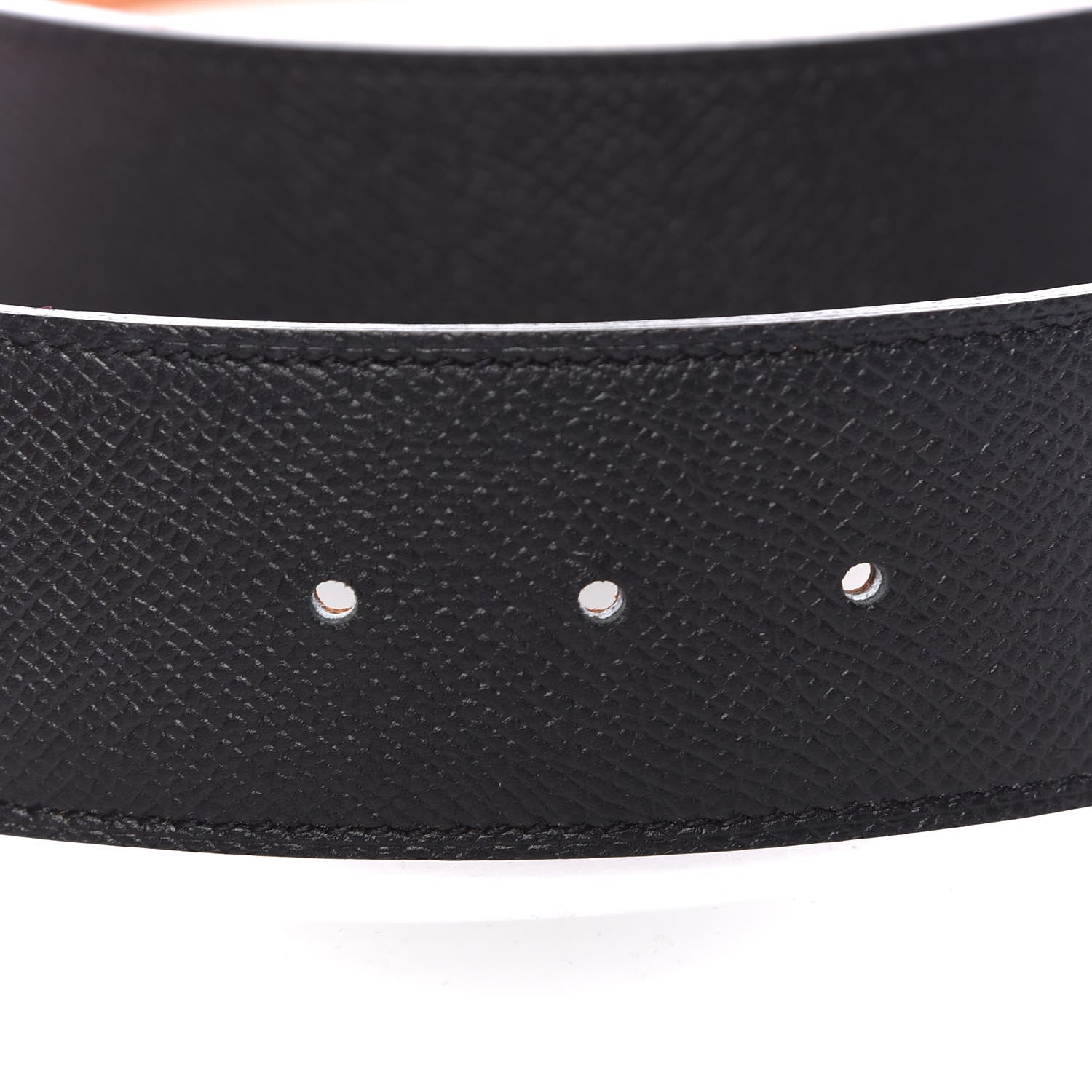 Hermes Epsom 42mm Constance 2 Belt 95 Black Gold 6 of 7