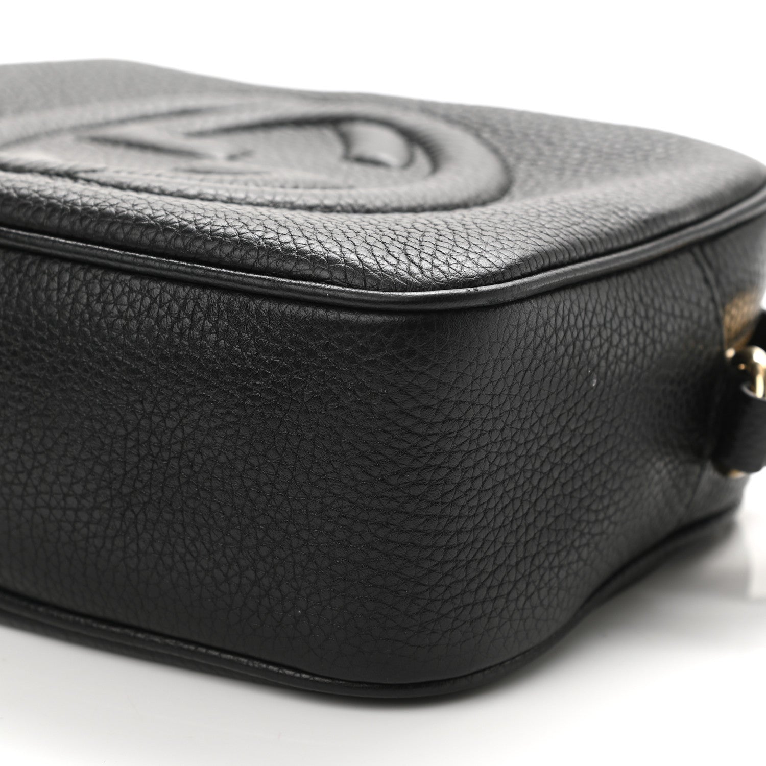 Gucci Pebbled Calfskin Small Soho Disco Bag Black 11 of 11