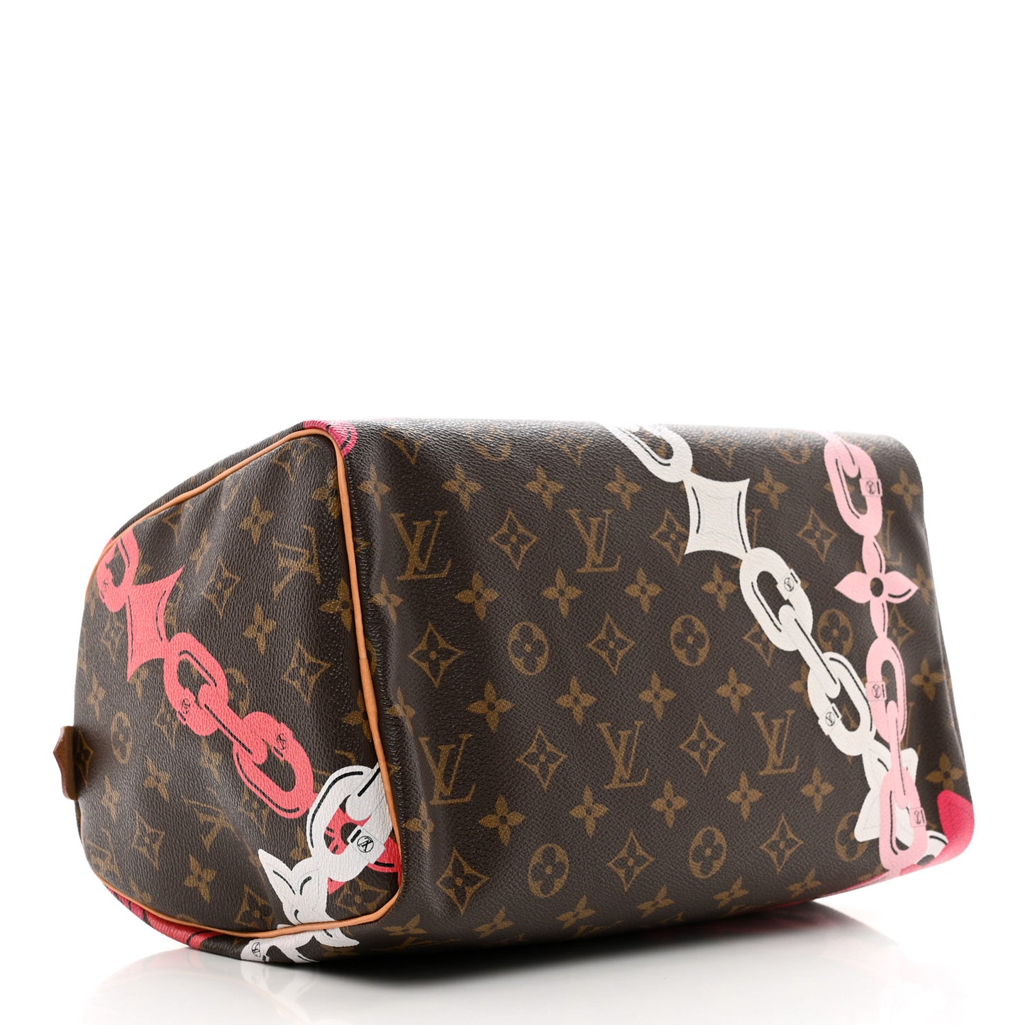 Monogram Bay Speedy 30 Rose Ballerine Poppy