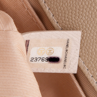 Chanel Pearly Caviar Medium Boy Flap Gold 8 of 8