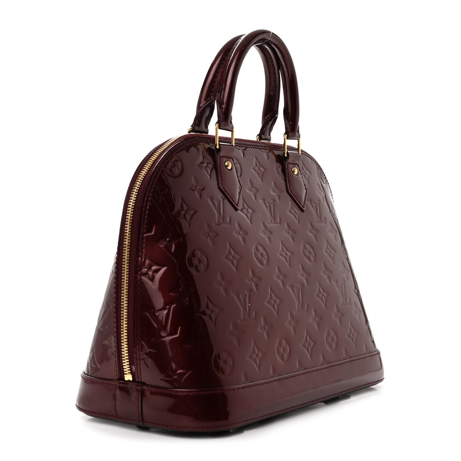Louis Vuitton Vernis Alma PM Rouge Fauviste 3 of 10