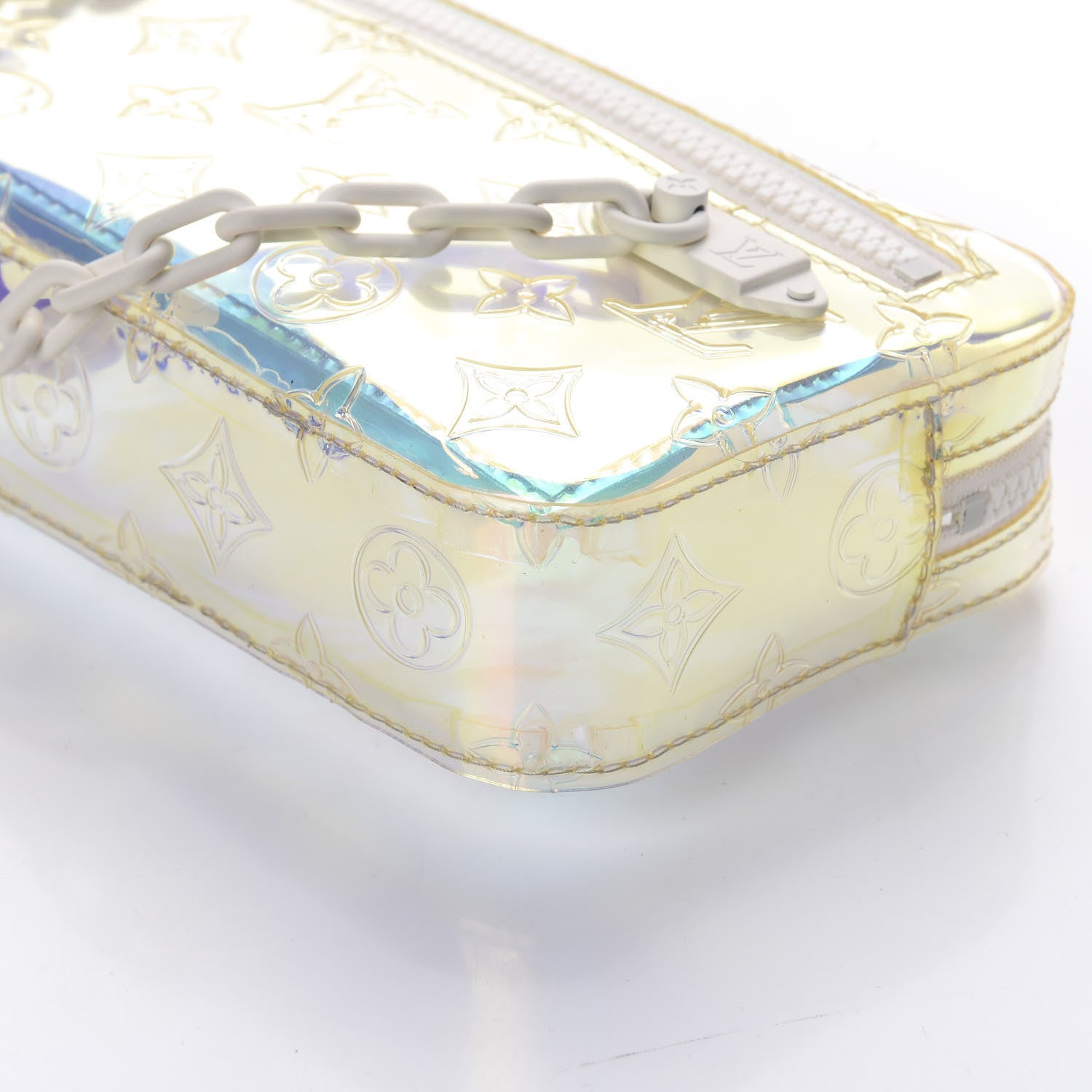 Louis Vuitton PVC Monogram Pochette Volga Iridescent Prism 8 of 8