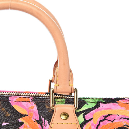 Louis Vuitton Monogram Roses Speedy 30 10 of 13