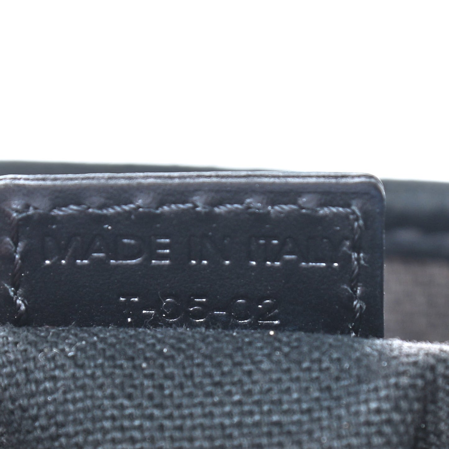 House Check Studded Tote Black