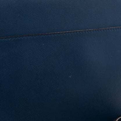 Christian Dior Bullcalf Medium Be Dior Flap Mineral Blue 18 of 20