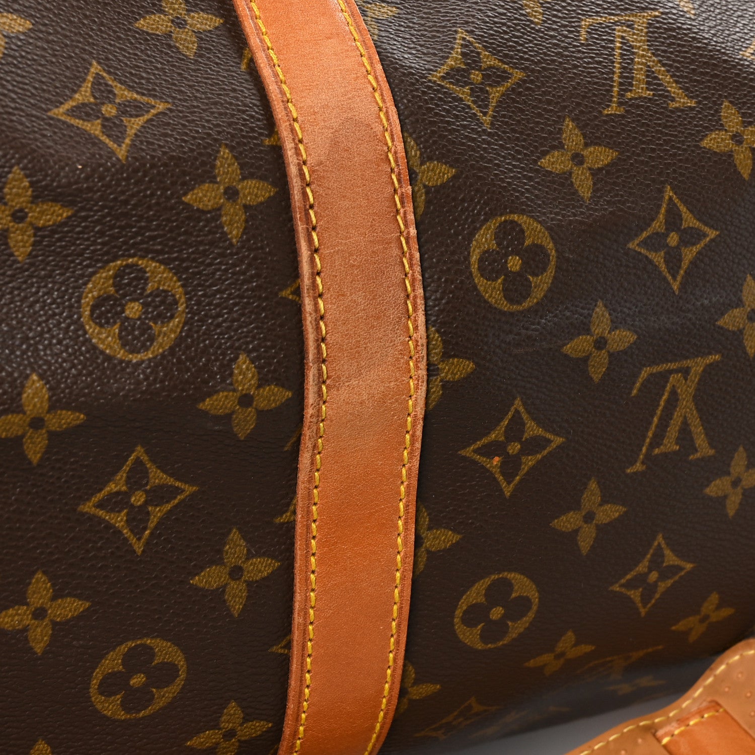 Louis Vuitton Monogram Keepall Bandouliere 55 15 of 16