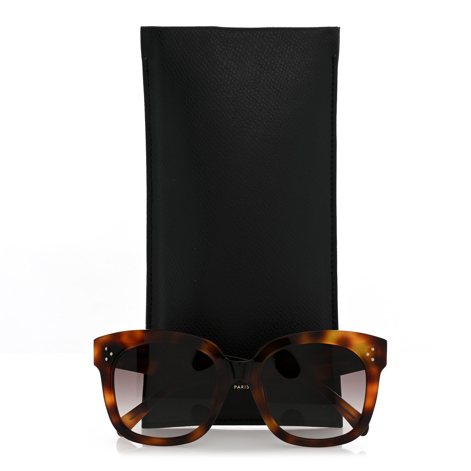 Celine Acetate Sunglasses CL40181F Dark Havana 7 of 7