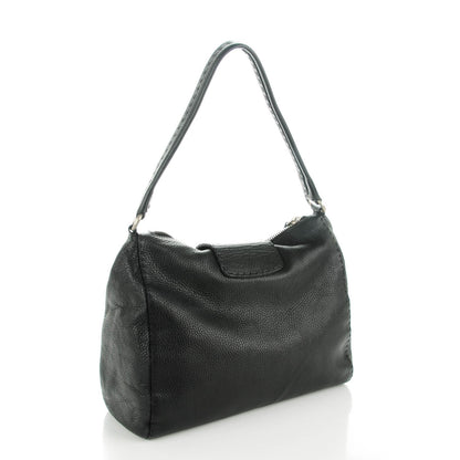 Prada Vitello Daino Hobo Nero Black 3 of 7