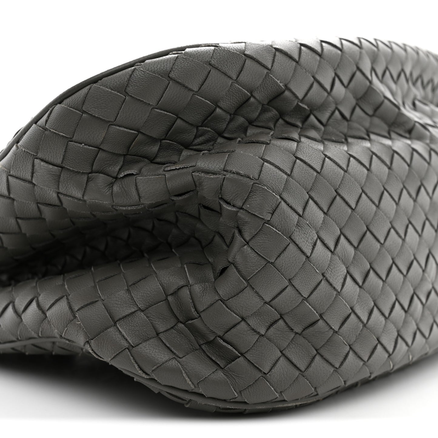 Nappa Intrecciato Small Tote Grey