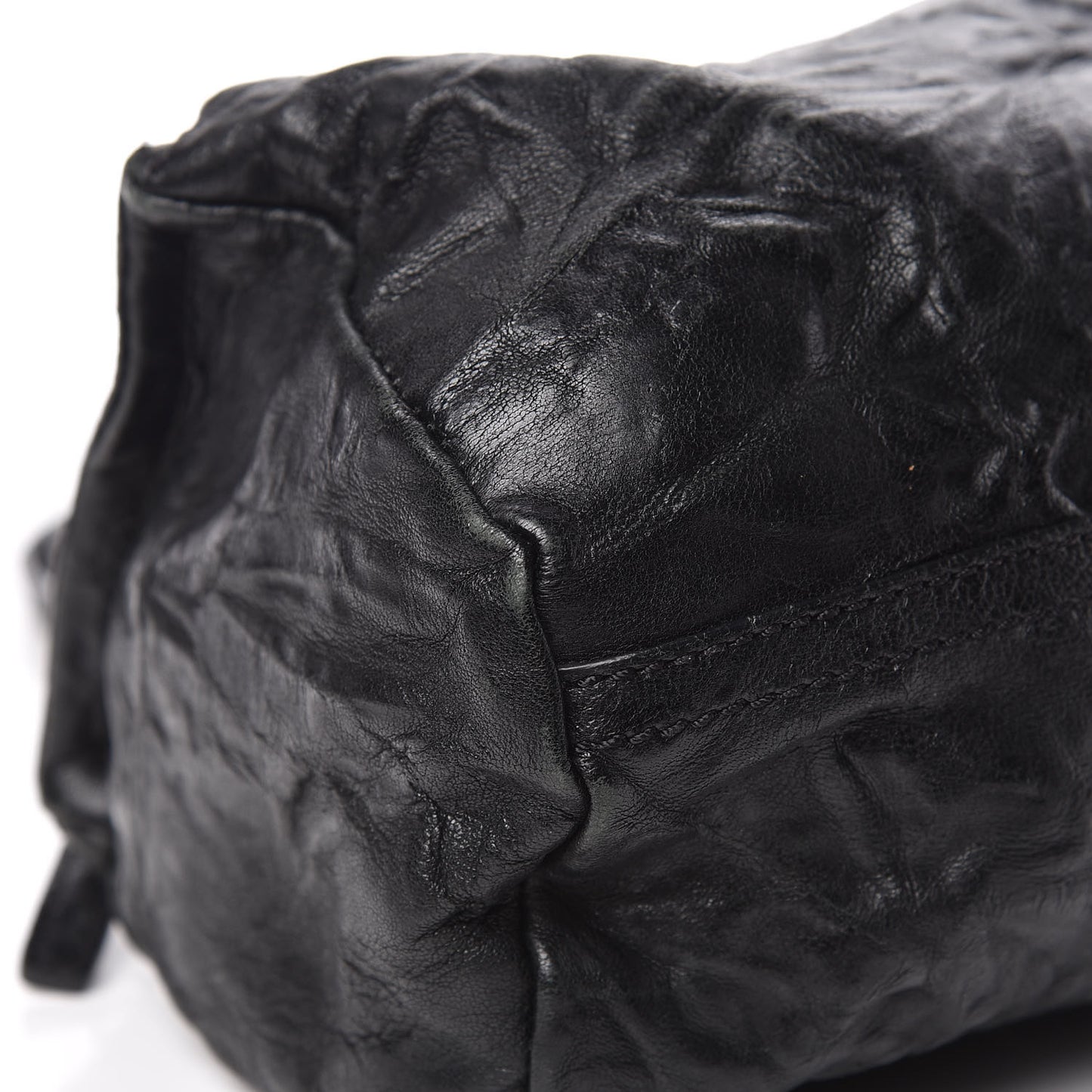 Tumbled Sheepskin Mini Pandora Black