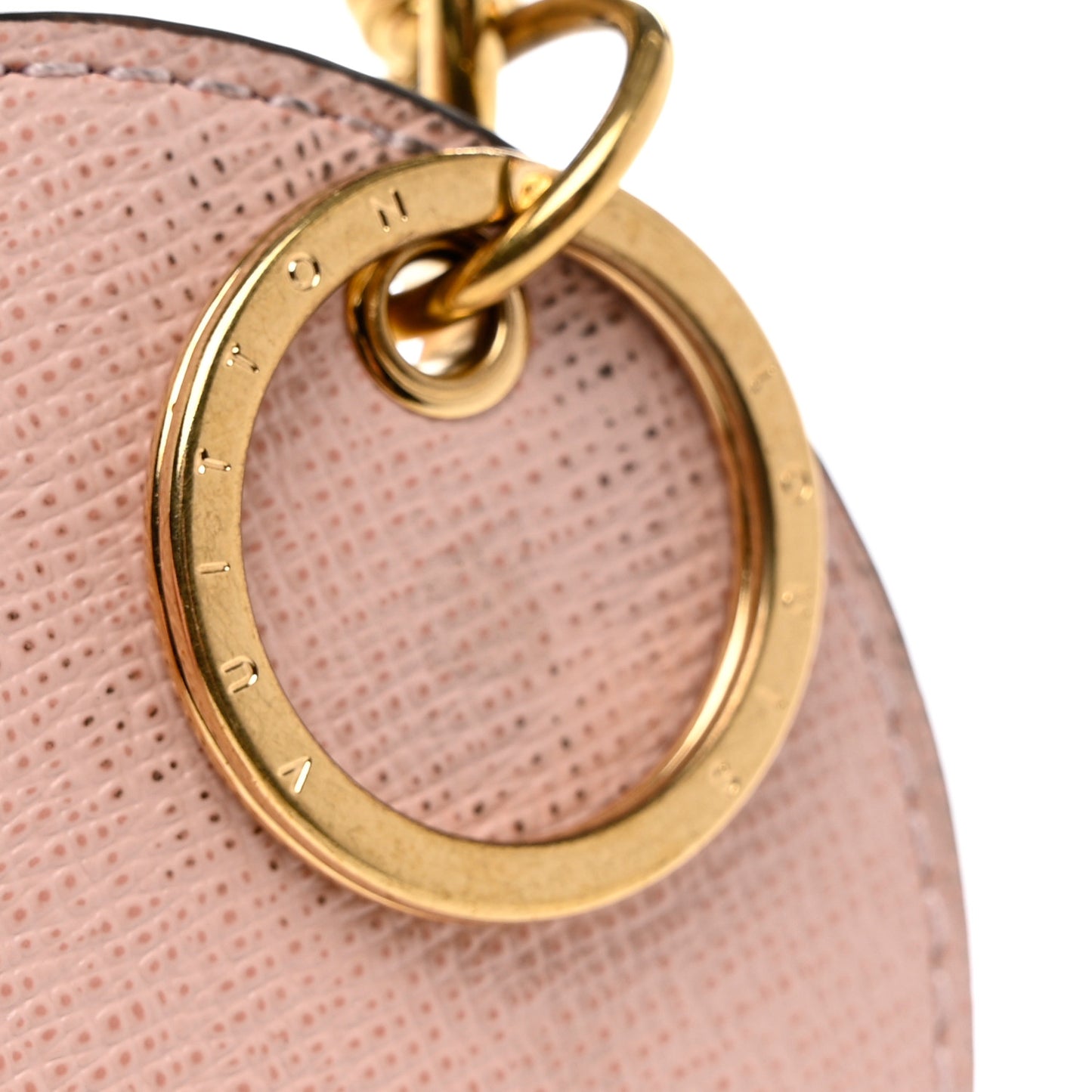 Monogram 2020 Christmas Animation Big Wheel Bag Charm Key Ring Rose Ballerine
