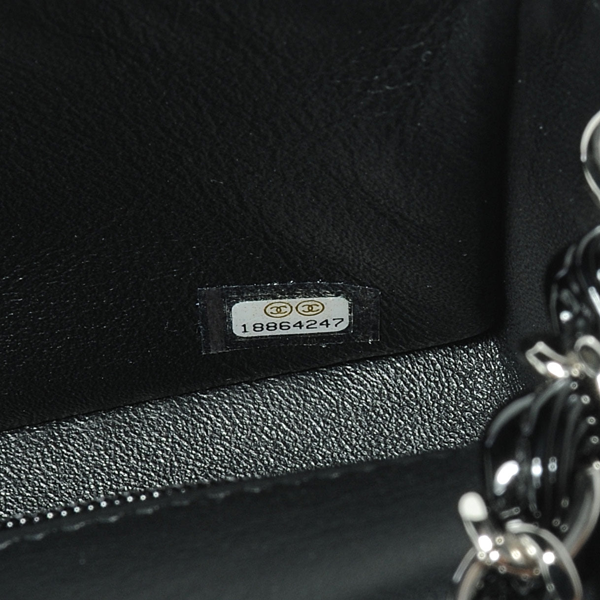 Chanel Patent Quilted Mini Flap Black 8 of 8