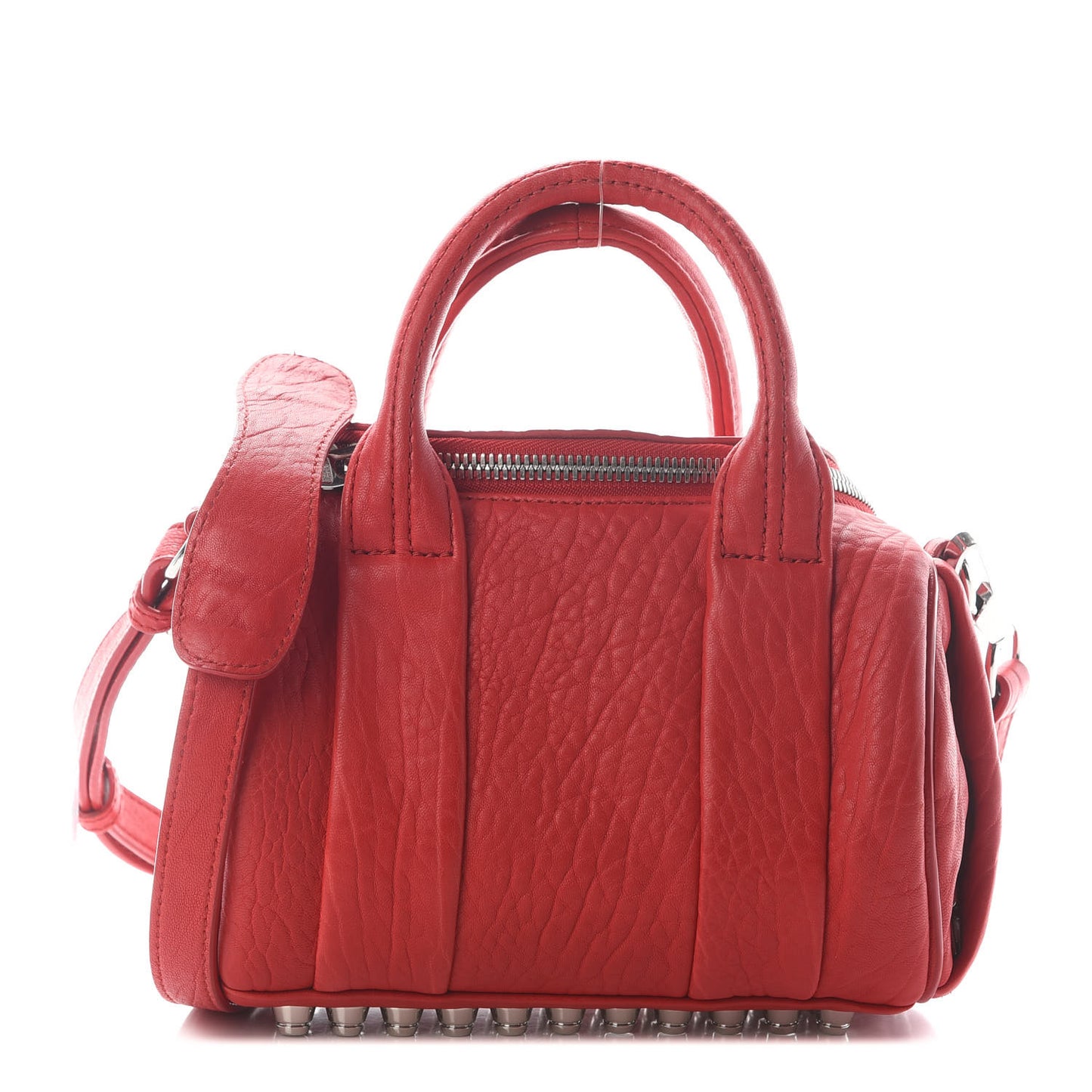 Pebbled Lambskin Mini Rockie Cult Rhodium Hardware