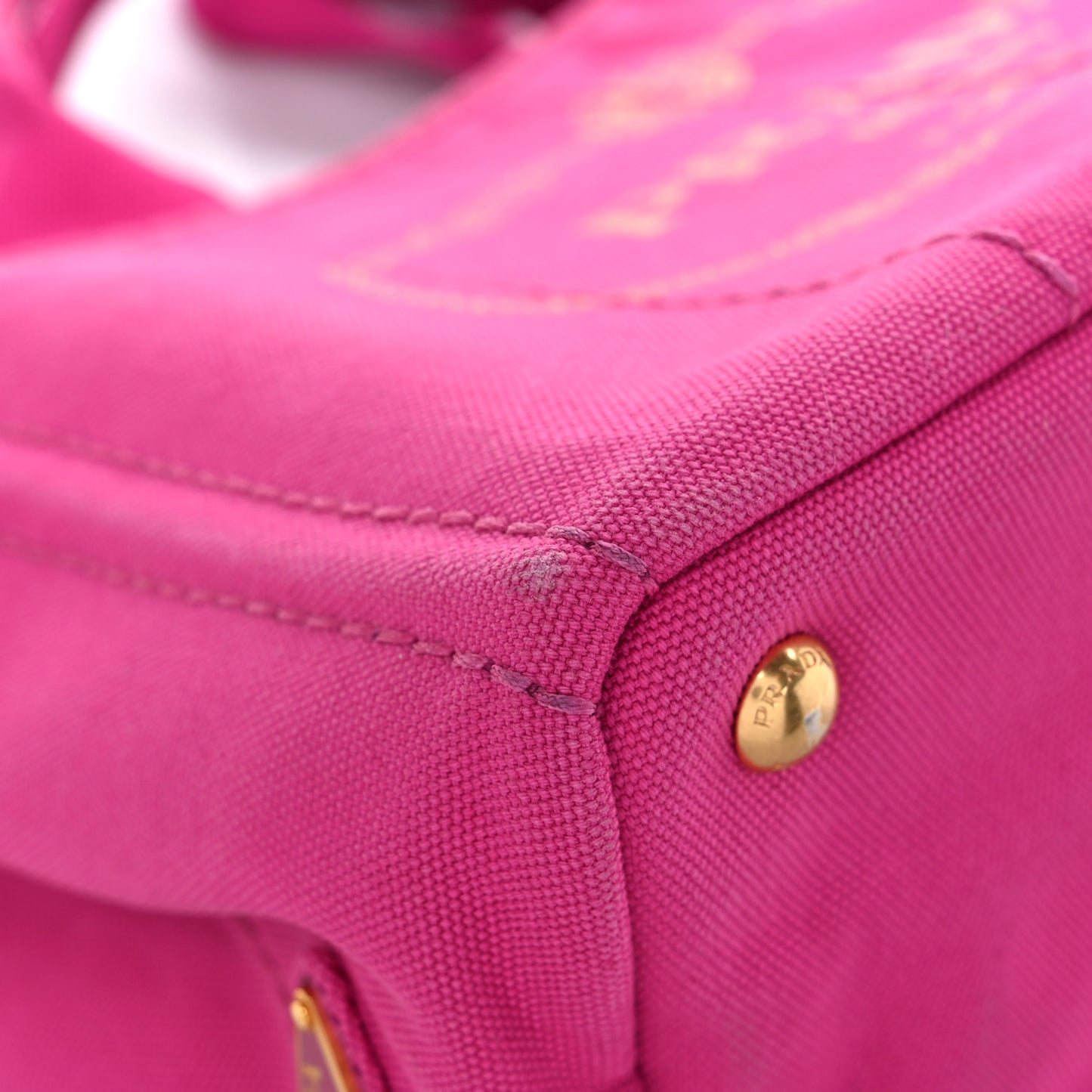 Canapa Small Logo Tote Fuxia