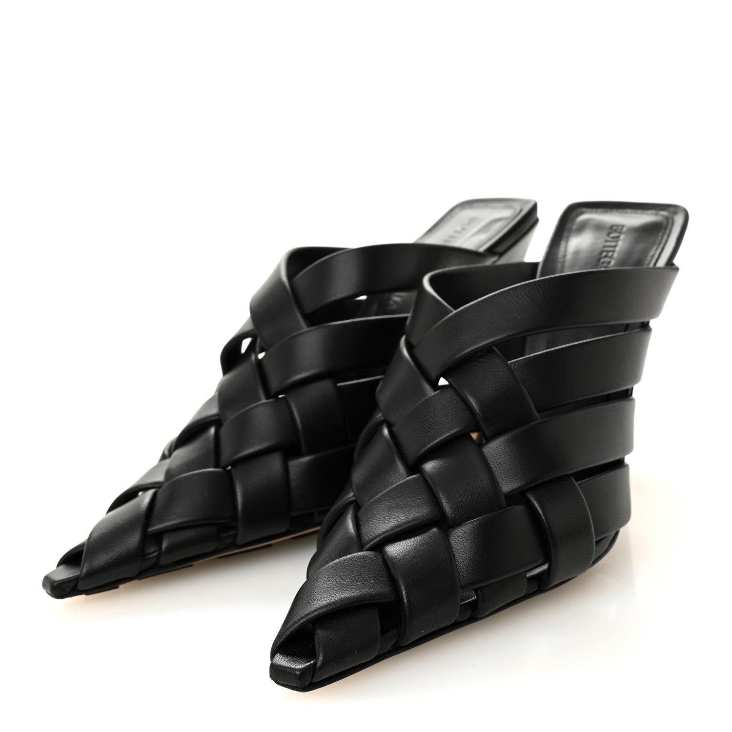 Bottega Veneta Lagoon Nappa Alfie Pumps 35 Black 4 of 9