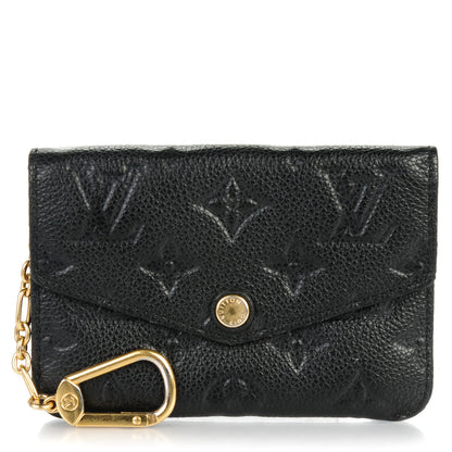Louis Vuitton Empreinte Key Pouch Black 1 of 7