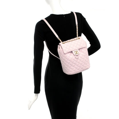 Chanel Lambskin Quilted Small Urban Spirit Backpack Light Pink 3 of 15