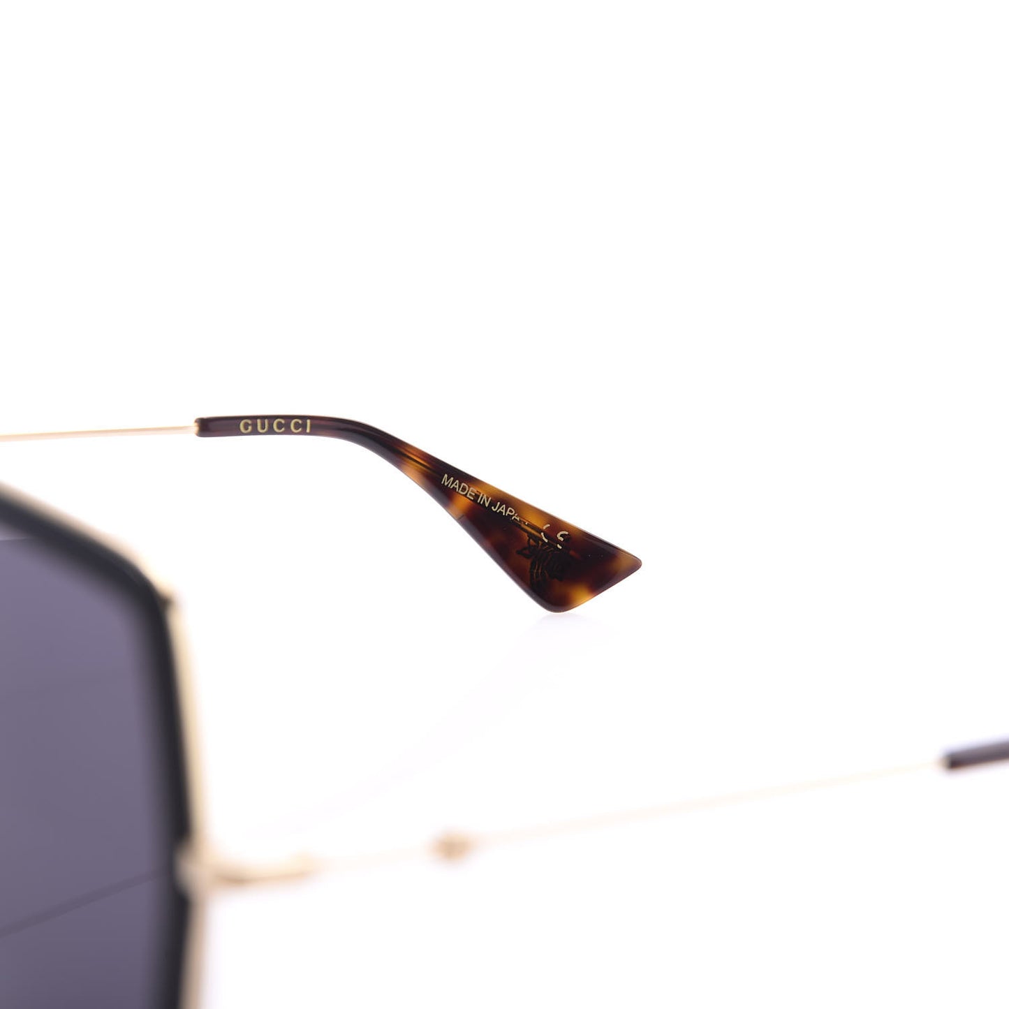 Acetate Oversize Square Frame GG0106S Sunglasses Black