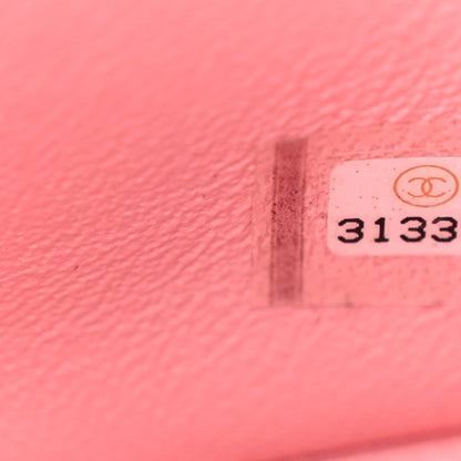 Chanel Lambskin Quilted Mini Square Flap Light Pink 7 of 11