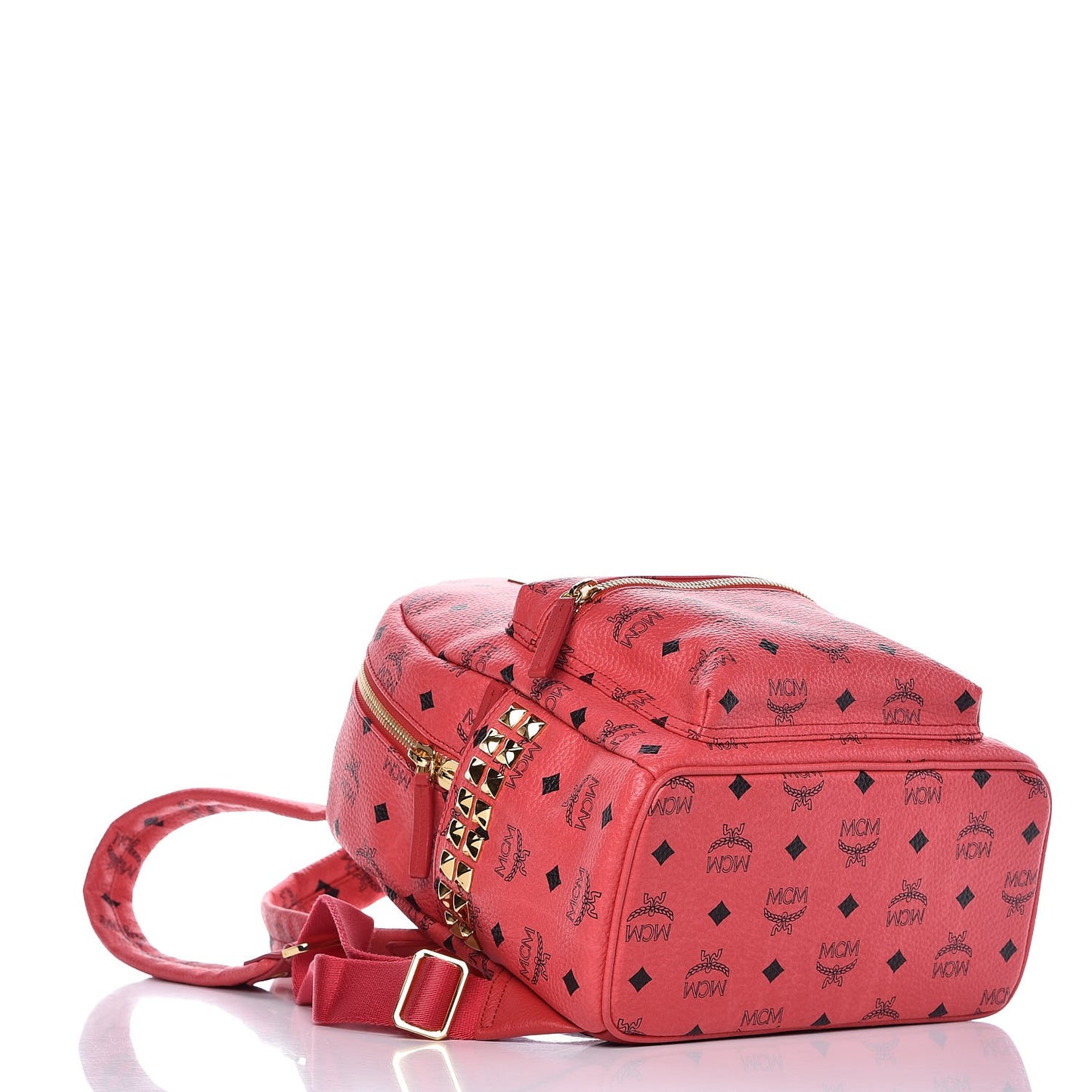 Visetos Side Stud Small Stark Backpack Corail