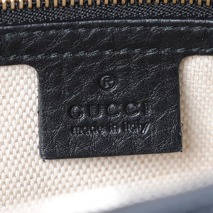 Gucci Pebbled Calfskin Small Soho Bowler Black 6 of 7