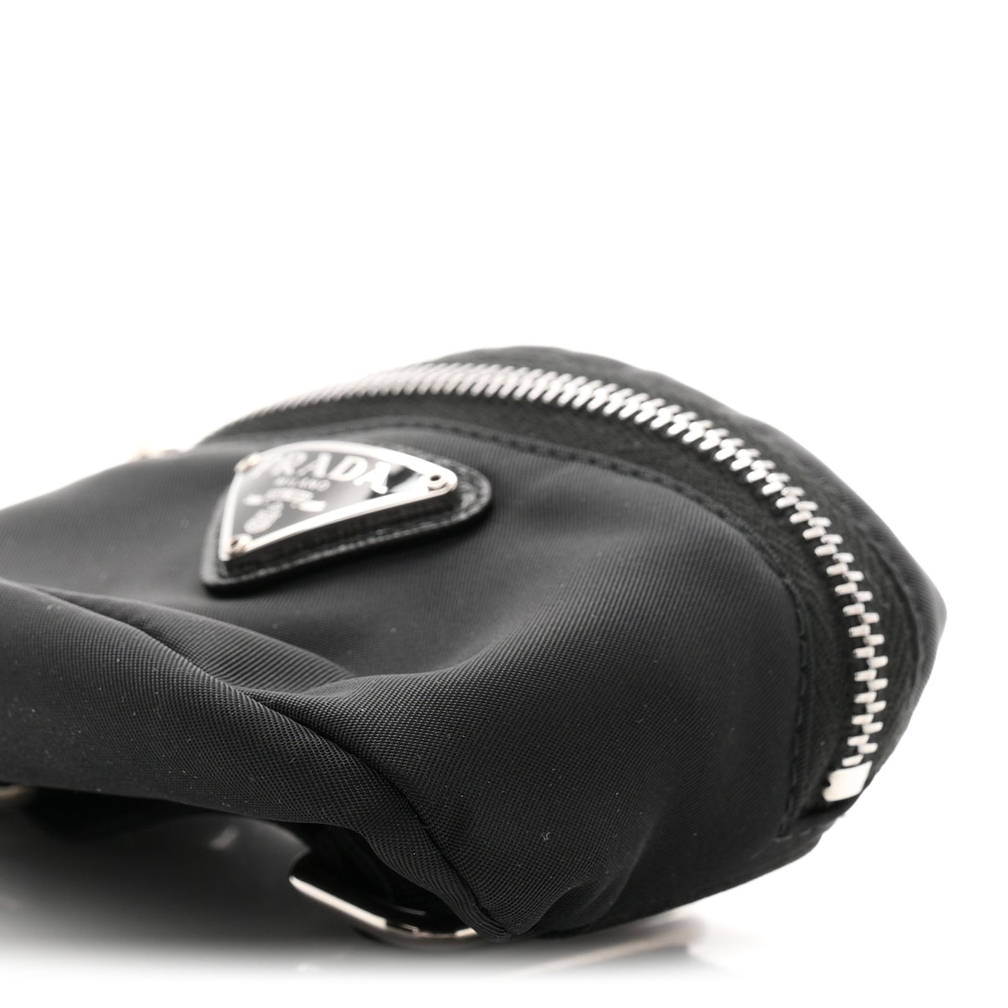 Tessuto Nylon Wrist Pouch Black