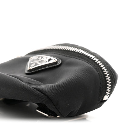 Prada Tessuto Nylon Wrist Pouch Black 9 of 9