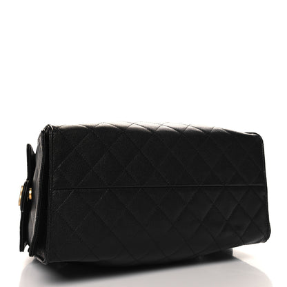 Chanel Caviar Quilted Medium Chanel 25 Handbag Black 5 of 11