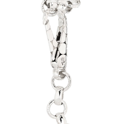 John Hardy Sterling Silver Kali Donut Charm Link Bracelet 4 of 5