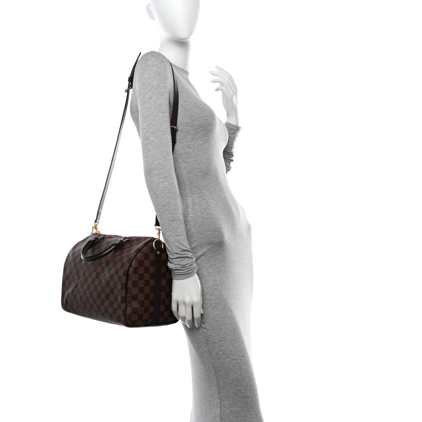 Damier Ebene Speedy Bandouliere 30