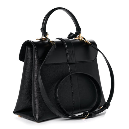 Louis Vuitton Grained Smooth Calfskin Rose Des Vents PM Black 3 of 12