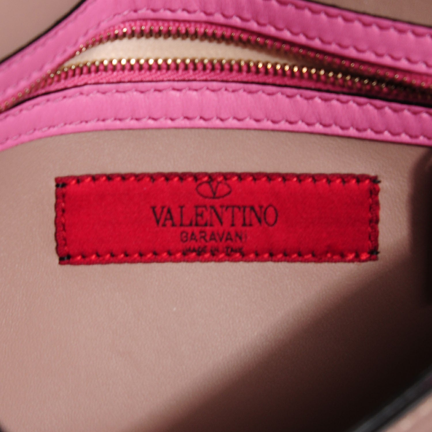 Valentino Garavani Nappa Rockstud Wristlet Clutch Ninphea 7 of 8