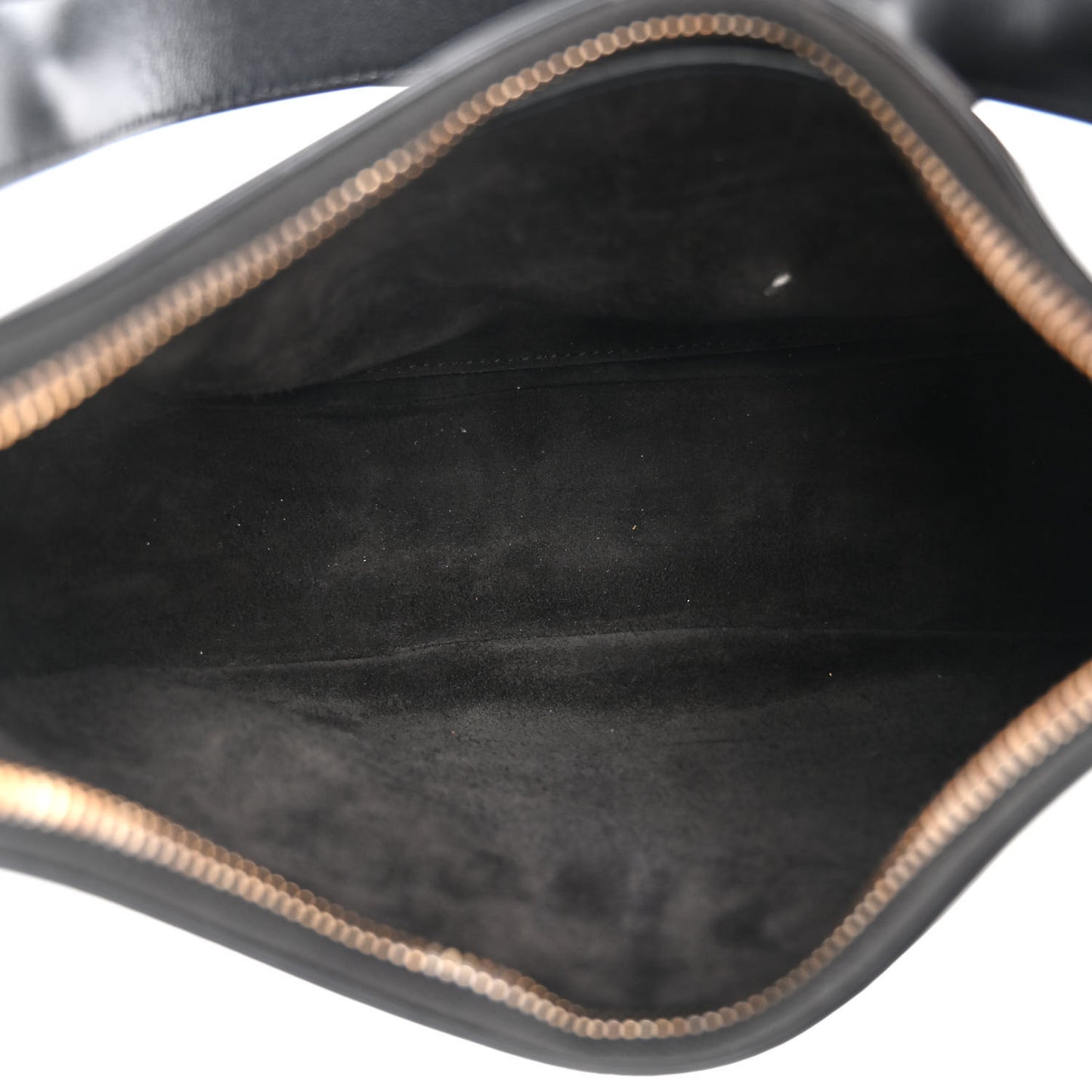 Smooth Calfskin Medium Strap Ava Shoulder Bag Black