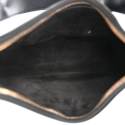 Celine Smooth Calfskin Medium Strap Ava Shoulder Bag Black 5 of 10
