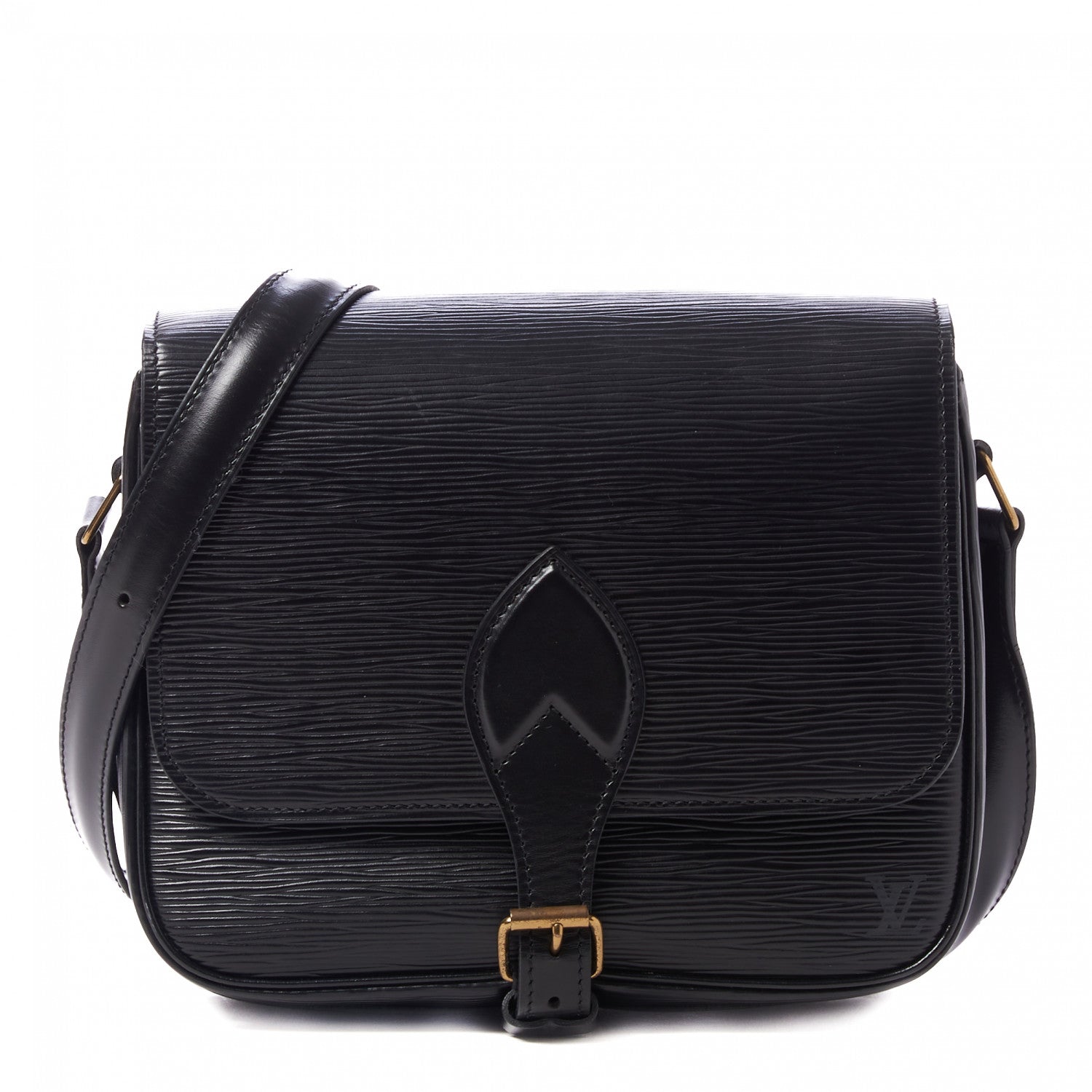 Louis Vuitton Epi Cartouchiere 22 Black 1 of 8