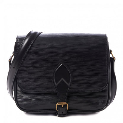 Louis Vuitton Epi Cartouchiere 22 Black 1 of 8