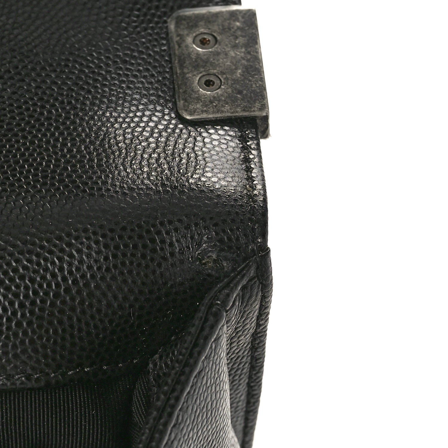 Chanel Caviar Quilted Large Boy Flap Black 12 of 12