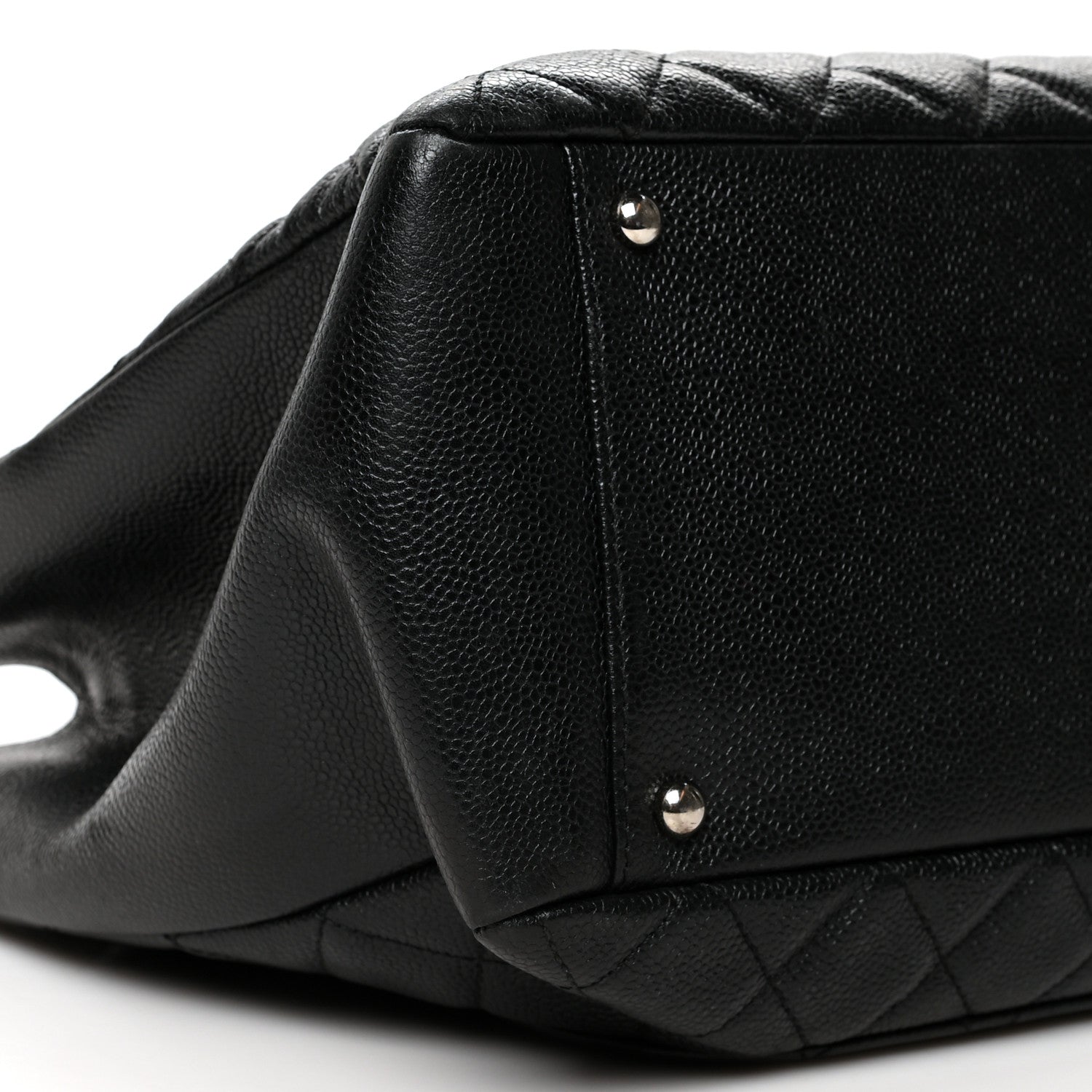 Chanel Caviar Quilted XL Grand Shopping Tote GST Black 11 of 12