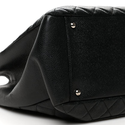 Chanel Caviar Quilted XL Grand Shopping Tote GST Black 11 of 12