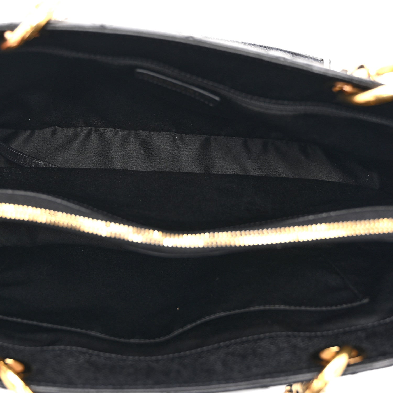 Chanel Caviar Quilted Grand Shopping Tote GST Black 5 of 10