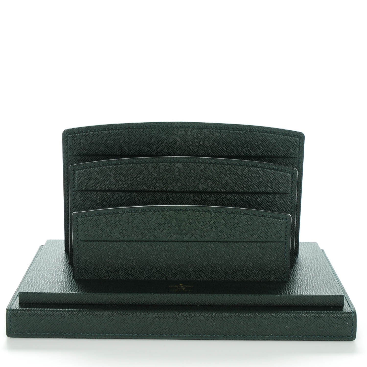 Louis Vuitton Taiga Accessoires De Bureau 2 Piece Desk Set Epicea 5 of 8