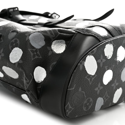 Louis Vuitton LV X YK Monogram Eclipse Dots Christopher MM Backpack Black 8 of 9