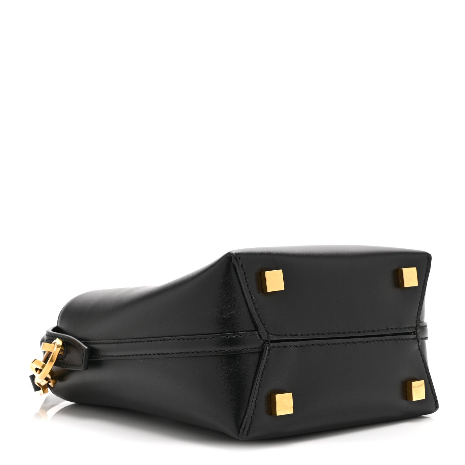 Saint Laurent Shiny Calfskin Le 37 Mini Bucket Bag Black 4 of 10