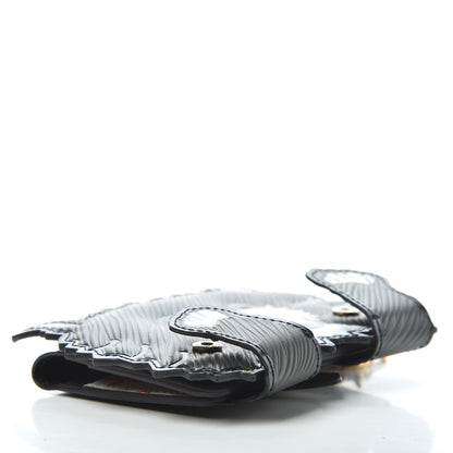 Louis Vuitton Epi Catogram Calfskin Cat Card Holder Black 3 of 6