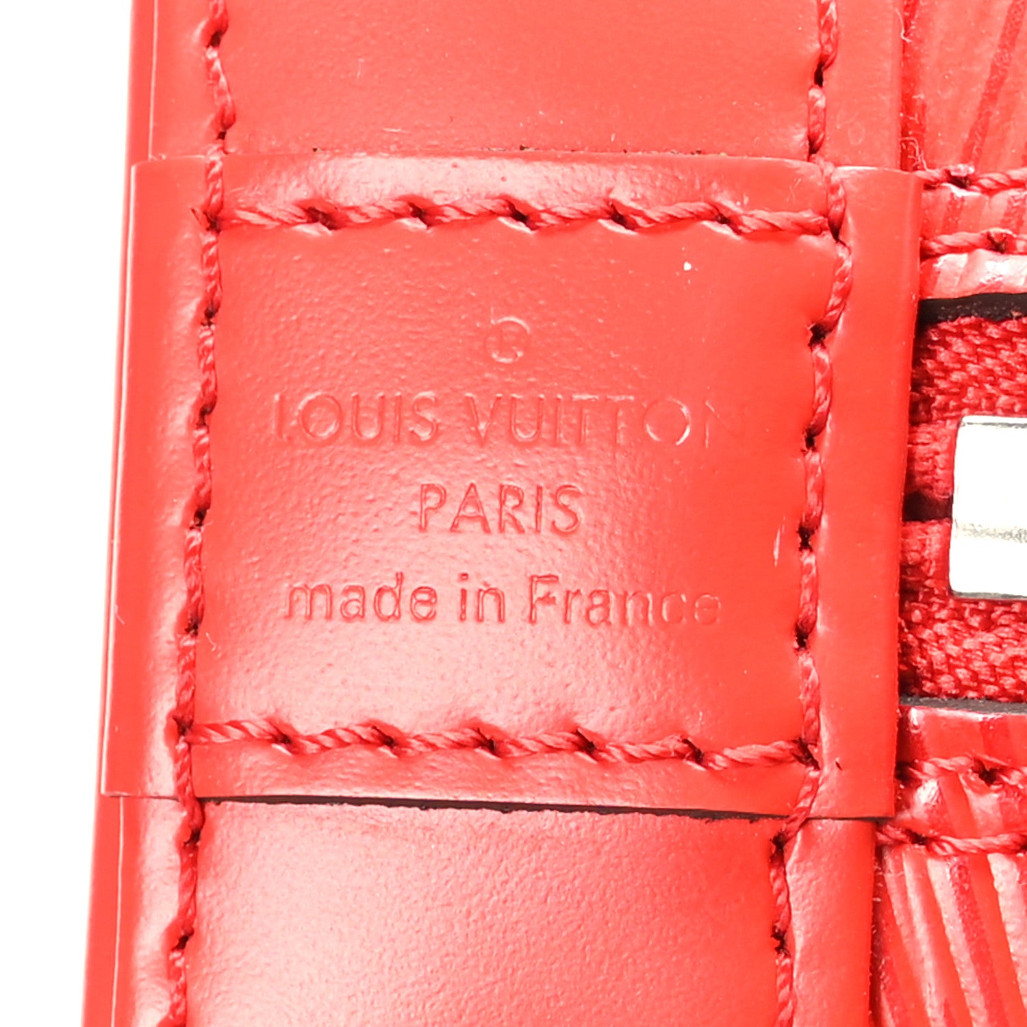 Louis Vuitton Epi Alma BB Coquelicot 6 of 9